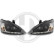 Headlights suitable for + DRL suitable for Ford Focus 1998-01/2002 black 1415785 Diederichs, Thumbnail 2