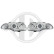 Headlights suitable for Opel Astra F 7/1994-5/1998 Chrome 1804280 Diederichs, Thumbnail 2