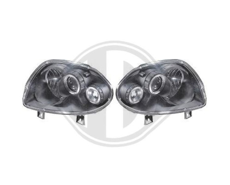 Headlights suitable for Renault Clio II 1998-2001 black 4413580 Diederichs, Image 2
