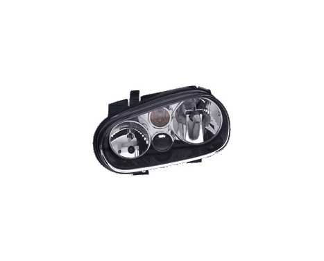 Headlights suitable for Volkswagen Golf IV Black 97-03 including fog lights 2213280 Diederichs, Image 2