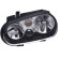 Headlights suitable for Volkswagen Golf IV Black 97-03 including fog lights 2213280 Diederichs, Thumbnail 2