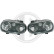 Headlights suitable for Volkswagen Golf IV Black 97-03 including fog lights 2213280 Diederichs, Thumbnail 3