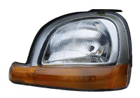 Left headlight with turn signal until '03 4310961 Van Wezel