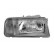 Right headlight with indicator -ELECT.REGElinks 5245942 Van Wezel