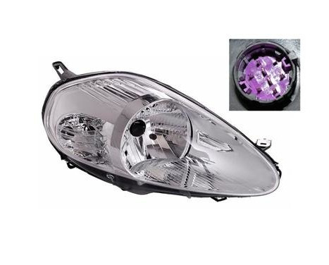 Right headlight with indicator from 11/'08 H4 1624964 Van Wezel, Image 2