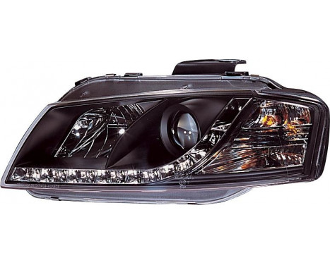 Set headlights DRL-Look suitable for Audi A3 8P 2003-2008 - Black, Image 2