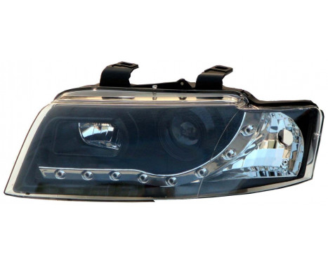 Set headlights DRL-Look suitable for Audi A4 8E/B6 2001-2004 - Black, Image 2