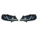 Set headlights DRL-Look suitable for Opel Astra G 1998-2003 - Black