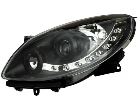 Set headlights DRL-Look suitable for Renault Twingo II 2007-2012 - Black, Image 2