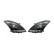 Set headlights DRL-Look suitable for Suzuki Swift YP6 2010- - Black
