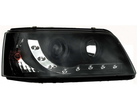 Set headlights DRL-Look suitable for Volkswagen T5 2003-2010 - Black, Image 2