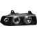 Set headlights suitable for BMW 3-Series E36 Sedan/Touring - Black - incl. Indicators & Angel-Eyes, Thumbnail 2