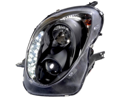 Set headlights suitable for incl. DRL Alfa Romeo Mito 2008- - Black, Image 2