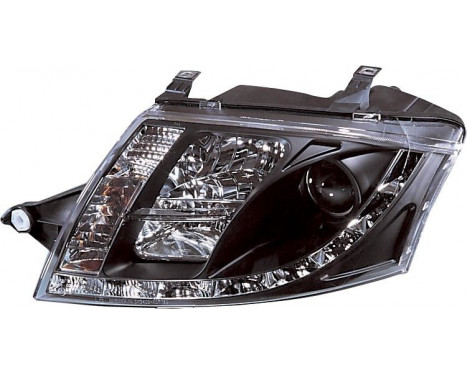 Set headlights suitable for incl. DRL Audi TT 8N 1999-2005 - Black, Image 2