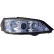 Set headlights suitable for Opel Astra G 1998-2003 - Chrome - incl. Angel-Eyes - Type 2, Thumbnail 2
