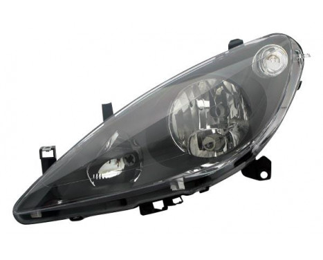 Set headlights suitable for Peugeot 307 2001-2005 - Black, Image 2