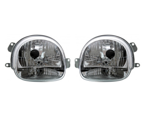 Set headlights suitable for Renault Twingo I 1993-2003 - Clear - incl. Indicators