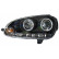 Set headlights suitable for Volkswagen Golf V 2003-2008 - Black - incl. Angel-Eyes, Thumbnail 2