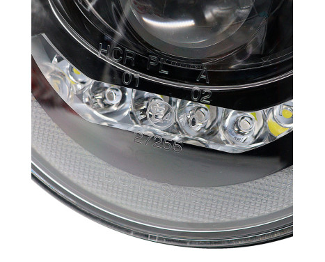 Set LED Headlights - suitable for Land Rover 90/110 & Defender - Black, Image 6