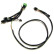 Cable set for mounting DL PEK12 in Peugeot 206 1998-2001