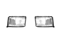 Headlamp lens set