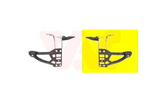 Headlight Base 0655661 Van Wezel