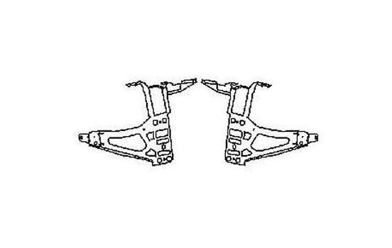 Headlight Base 0655662 Van Wezel, Image 3