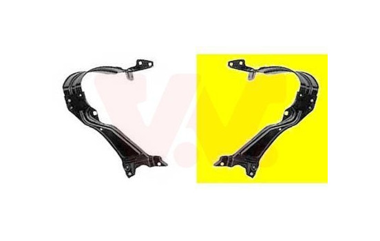 Headlight Base 3032661 Van Wezel, Image 2