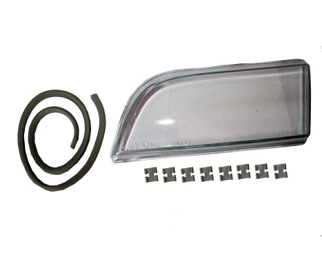 Headlight glass left 20-0272-LA-1 TYC