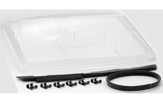 Headlight glass left 20-0440-LA-1 TYC