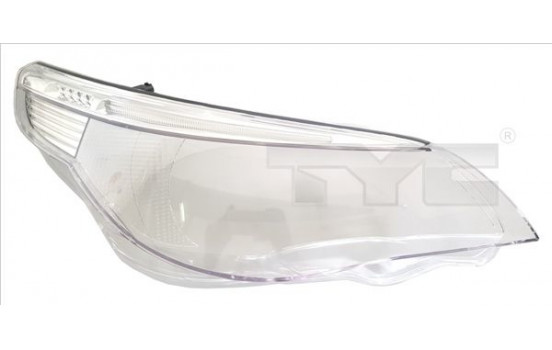 Headlight glass left 20-0938-LA-1 TYC