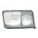 Headlight glass left 20-3091-LA-3 TYC, Thumbnail 2