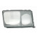 Headlight glass left 20-3091-LA-3 TYC