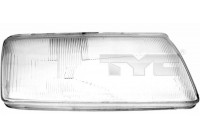 Headlight glass left 20-3444-LA-1 TYC