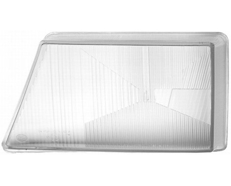 Headlight glass left 9ES 148 323-021 Hella