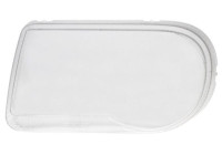 Lamp glass, headlight