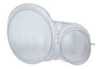 Lamp glass, headlight