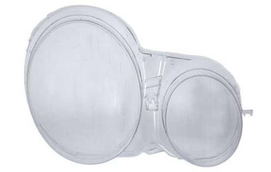 Lamp glass, headlight