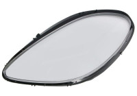 Lamp glass, headlight