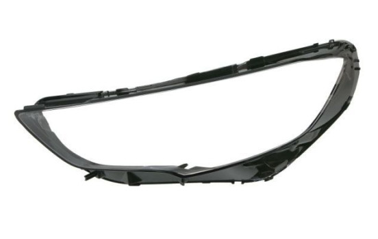 Lamp glass, headlight