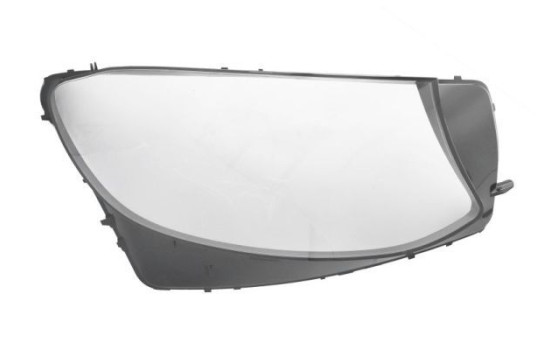 Lamp glass, headlight