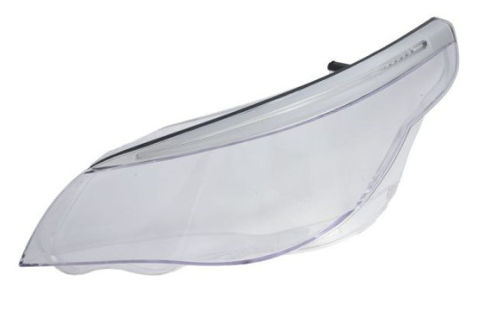 Lamp glass, headlight