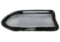 Lamp glass, headlight