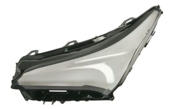 Lamp glass, headlight