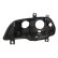 Lamp housing, headlight