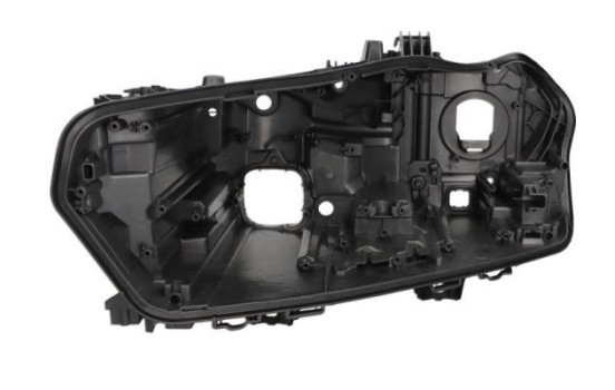 Lamp housing, headlight
