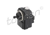 Adjusting motor, headlight height adjustment