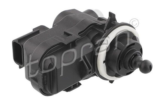 Adjusting motor, headlight height adjustment