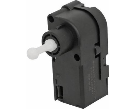 Adjusting motor, headlight height adjustment