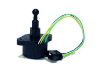 Adjusting motor, headlight height adjustment